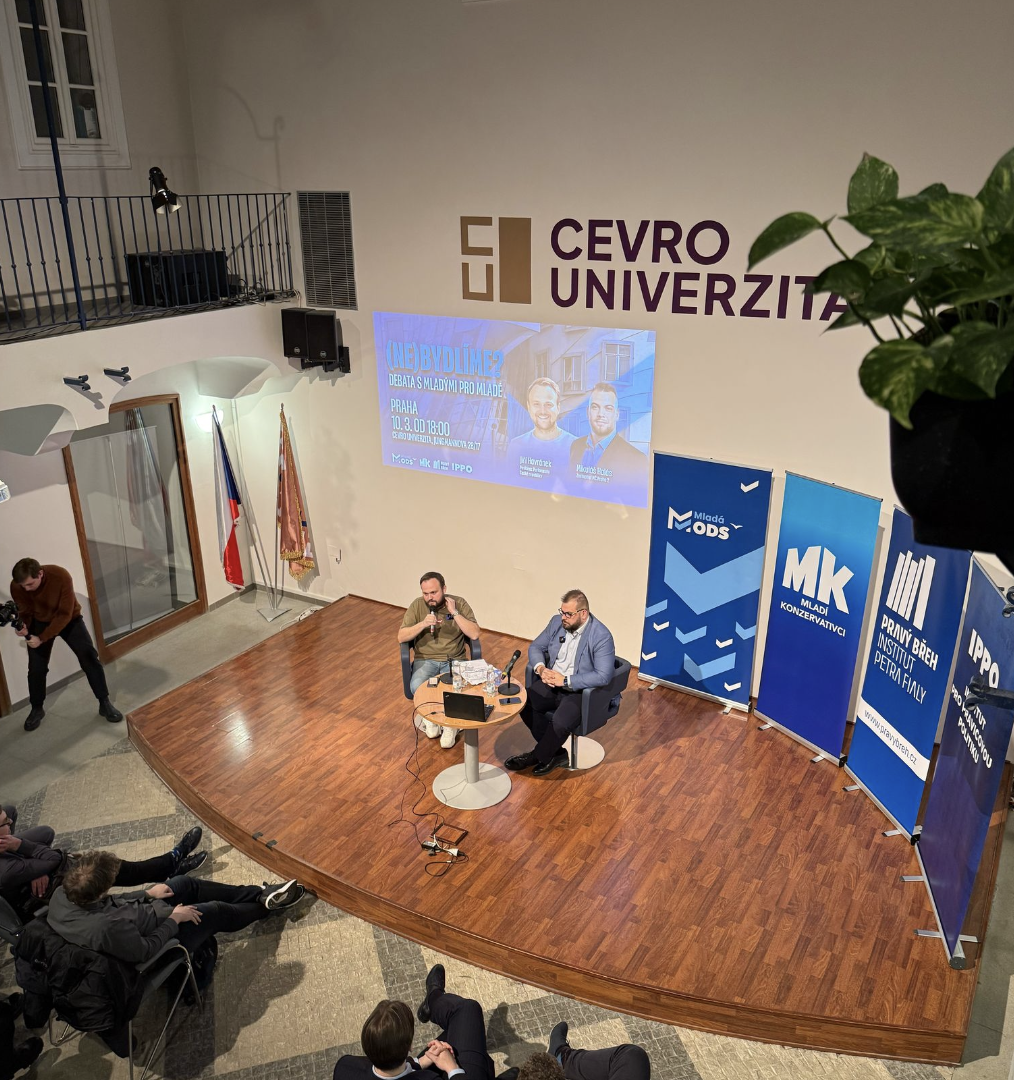 Debata (Ne)Bydlíme? s Jirkou Havránkem v Praze